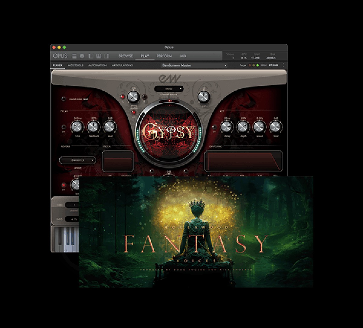 EastWest Sounds — Get 70% off EastWest Gypsy + Hollywood Fantasy Voices for $59 (Normally $199)