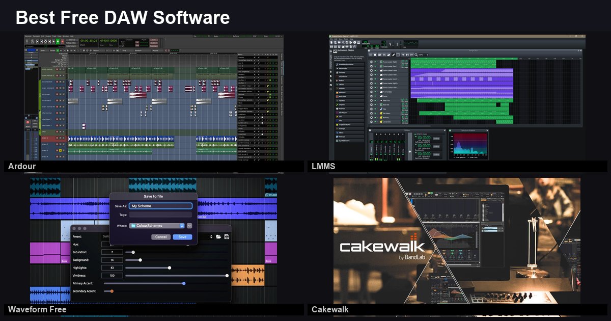 Best Free DAW Software in 2026 — 8 Options for Every Workflow