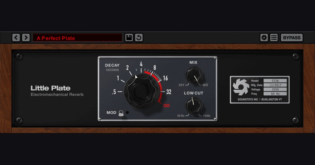 Soundtoys Little Plate — FREE Download (Limited Time)