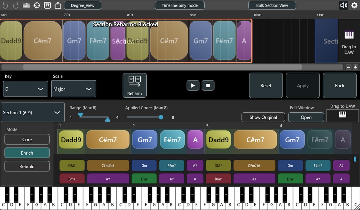 K2get — K2get has updated Chord Dock Lite, a free reharmonization and arpeggio/bassline generation plugin for Win & Mac to v1.5. Expiry: None [FREE]
