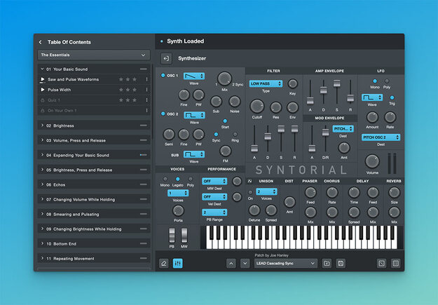 Syntorial 2 training software & synth by Audible Genius on sale at 40% OFF